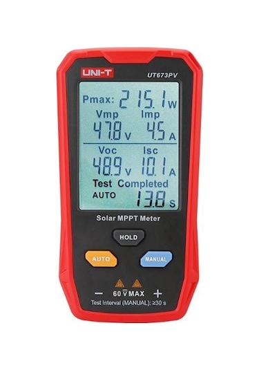 Ut 673pv Solar Mppt Ölçüm Aleti Ub