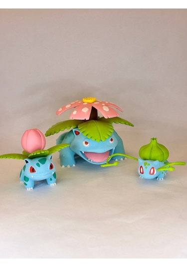 Pokemon Venusaur - 3d Pokemon Figürü