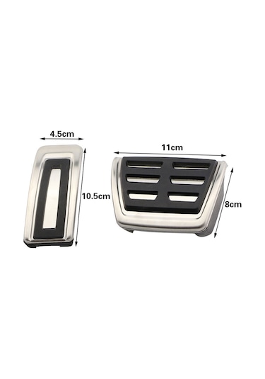 Skoda Kodiaq Pedal Seti Otomatik Krom Geçmeli