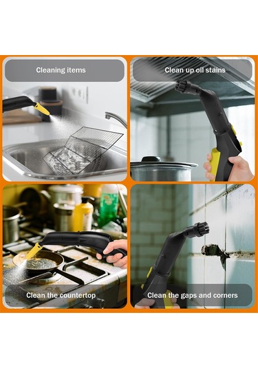 Junzhuodianpu Karcher Sc2 Sc3 Sc4 Sc5 Buharlı Temizleyici Parçaları Güçlü Nozul Yedek Parçaları İçin Temizleme Fırçası Başlığı Fırçası