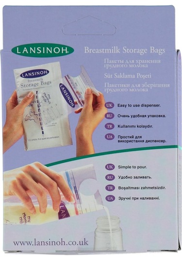 Lansinoh Anne Sütü Saklama Poşeti 25 Adet