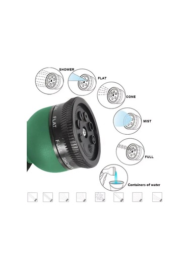 Sadovyj 7 Modlu Hortum İçin 2'li Sulama Tabancası 418091873