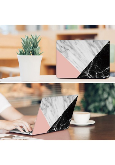 Macbook Pro Kılıf 13 İnç Mermer09nl Eski Hdmı'lı Model 2012-2015 A1425 A1502 İle Uyumlu R-42