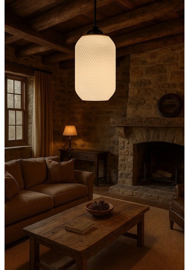 Dekoratif Avize Yıldız Serisi Ev Ofis Veranda Mutfak 20 Cm Çok Renkli