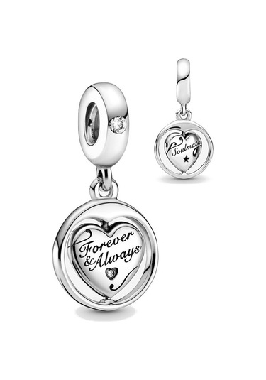 Fubena Forever&always Ruh Eşim Dönen Kalp Sallantılı Charm