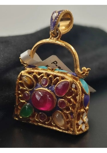 Allahverdi Türkmen Mine İşlemli Kolye Ucu 236