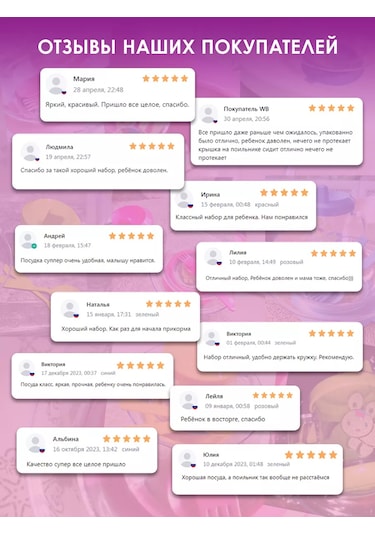 Jusi Kids Çocuk Yemeği İçin Çocuk Yeme Takım Seti 212046281 Lavanta