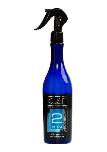 Kuaf Keratin İçerikli Çift Fazlı Mavi Fön Suyu 400 ML