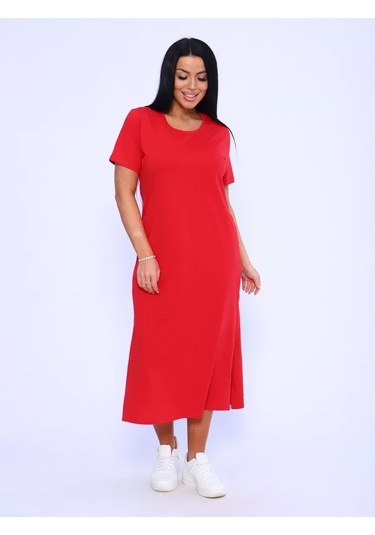 Taisia Kadın Elbise Büyük Beden 193038667