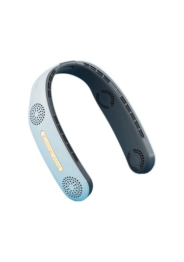 Güçlü Giyilebilir Şarj Edilebilir Fan, Kanatsız Soğutma Fanı 9149 Pembe