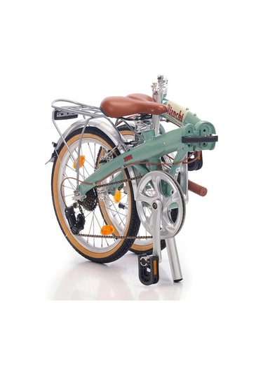 Bianchi Vintage Katlanır Bisiklet Celeste Yeşil