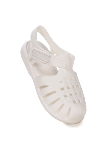 Fina Günlük Deniz Havuz Plaj Kız Çocuk Sandalet Ayakkabı Kırmızı