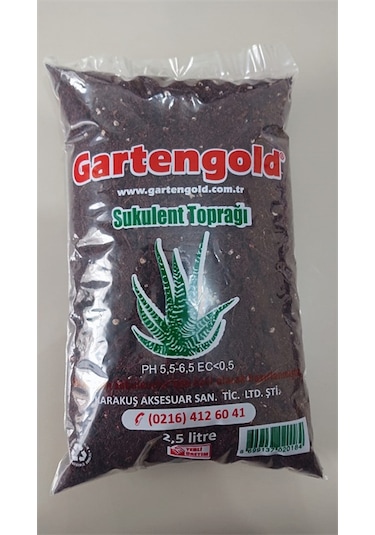 Gartengold Sukulent Toprağı 2.5 L 1 Adet