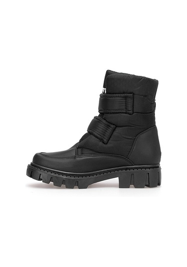 M.p 252-3561ft Filet Kız Çocuk Düz Bot Siyah Siyah