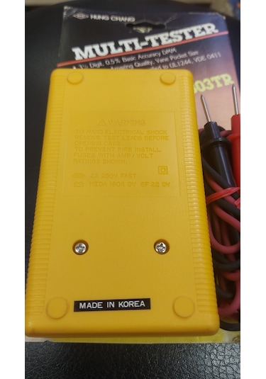 Hc Hung Chang Dm303tr Multimetre Dijital Ölçü Aleti - Kore Malı Üst Kalite