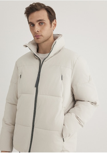 Mavi - Su İtici Primaloft Bej Mont 0110462-70144 Gri