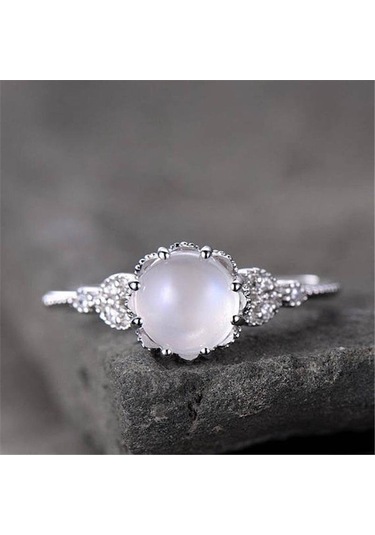 Novahub Beyaz Bella Kutusu Mizaç Yuvarlak Şekil Yüzük Kadınlar Için Charm Düğün Nişan Güzel Mizaç Takı Yeni Trendy 6 Beyaz Beyaz