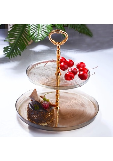 2 Katlı Kurabiyelik 12 Cm Royaleks-sgm07281 Renkli