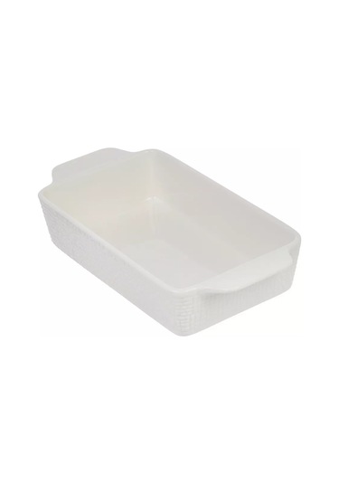 Daniks Kurutma Kabı Seramik, 30x14x6 Cm, Keten 253316590 Beyaz