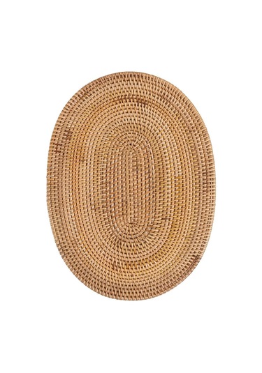 Koza Home Meander Rattan Dekorafit Supla Ve Duvar Dekoru 30x40cm 8797 Naturel