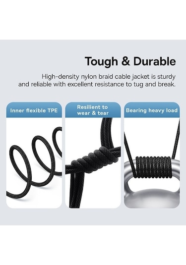 Pazly High-speed Charging Cable Baseus Cd Serisi Pd 00100w Usb-c Type-c 1m Length