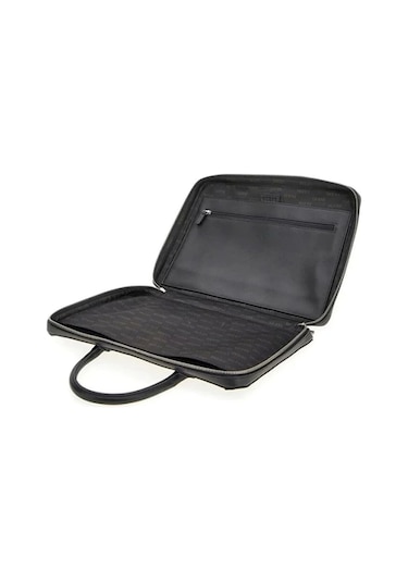 Guess Erkek Siyah Laptop Çantası Siyah
