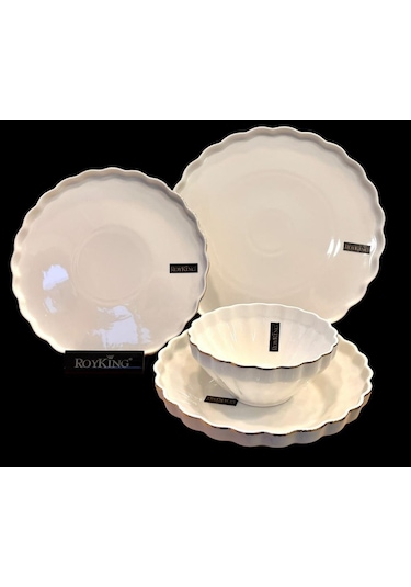 Roy Kıng Twıst Yemek Takımı Sılver 24 Parça