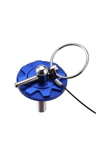 Sones Xh-6041 Araba Evrensel Modifiye Alüminyum Alaşımlı Motor Kaputu Kilit Kapağı Mavi