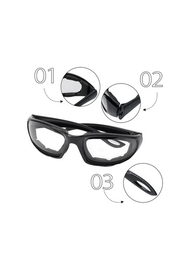 Soğan Kesmek İçin Gözlük Yırtılma Olmadan Soğan Gözlüğü Güvenlik Çok Renkli