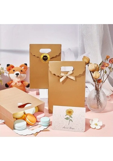 El Geçme Kraft Çanta, Hediye, Alışveriş, Butik, Parti Ve Paketlem