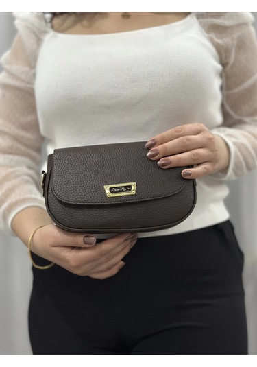 Biçomi Kahve Cilt Jessi Çanta Kahve