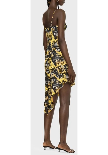 Versace Jeans Couture Bayan Elbise 74hao912 Ns228 G89 Siyah