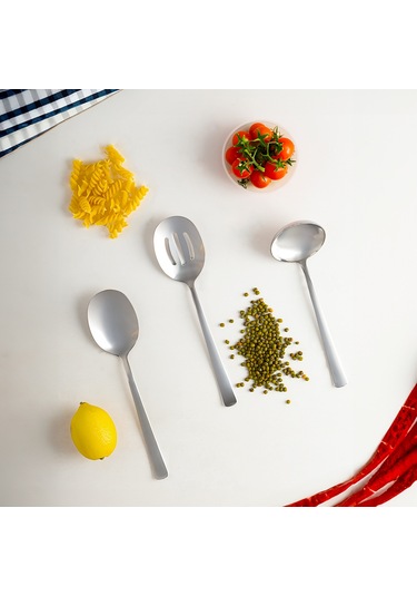 Porsima Sidney 3 Parça Paslanmaz Çelik Mini Servis Seti