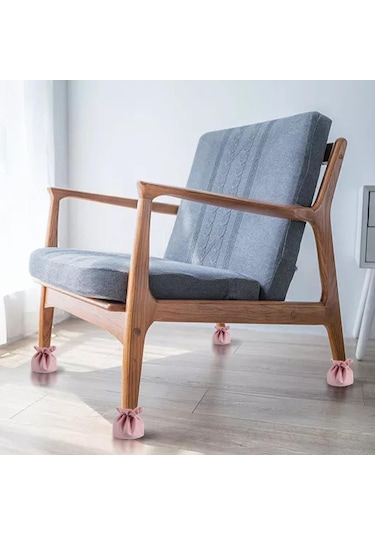 Suntek 4 Adet Masa Sandalye Bacak Çorap Kollu Zemin Koruyucu