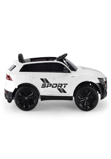 Baby2go 2693 Sport Akülü Araba 12 Volt / Beyaz Beyaz