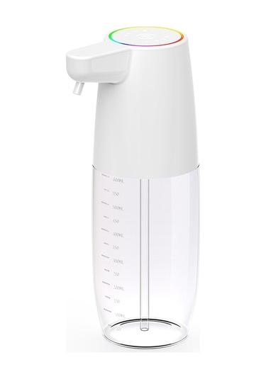 Anjiexun Magic Color Nefes Alan Işık Kızılötesi Sensörlü Sabunluk Beyaz