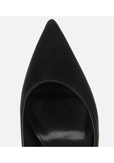 Hotiç Kadın Saten Siyah Gold Detaylı İnce Topuklu Stiletto 01ayh314820a100 01ayh314820a100 Siyah