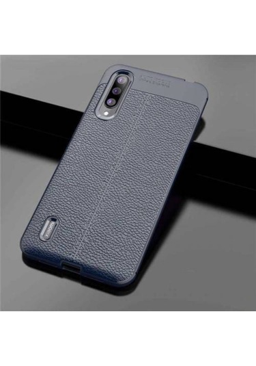 Xiaomi Mi 9 Lite Kılıf Zore Niss Deri Desenli Silikon Kılıf