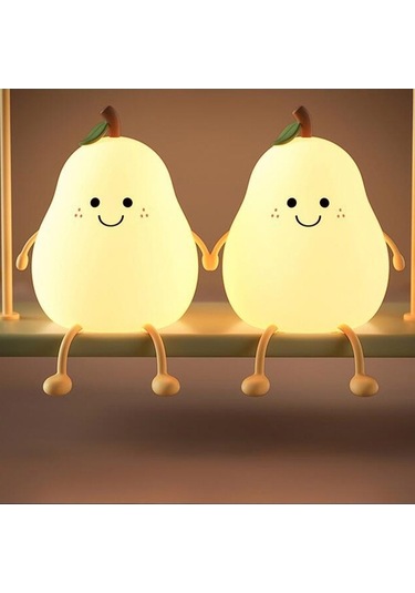 Novahub Ana Sayfa Armut Gece Lambası, Çift Uyku Gece Lambası Armut Gece Lambası, Modern Yatak Odası Ihtiyacınız İçin Uygun Haki