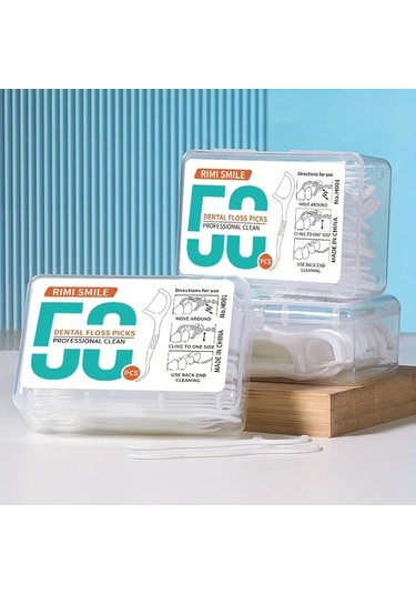 Willowhaven Rımı Smıle 150 Adet Diş İpi Mandallı - Kokusuz, Temizlik Ve Tazelik