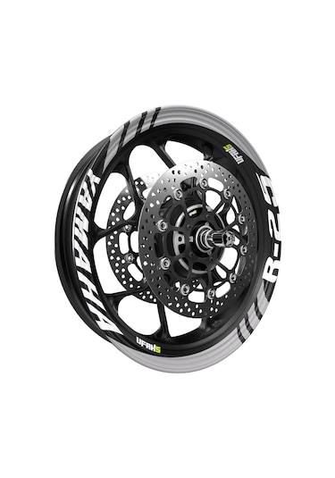 Yamaha R25 Geniş Jant Şeridi Gri