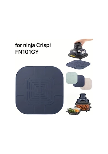 Globalbloom Off White Silikon Isıya Dayanıklı Kesme Matı Hava Fritözü Mutfak Tezgah Koruyucu