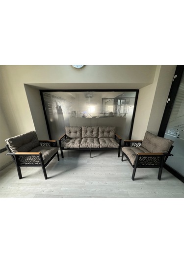 Miami 3+1+1 Melisa Balkon-bahçe-kafe Çay Seti Koltuk Oturma Takımı-oturma Grubu,ofis Koltuğu Çok Renkli