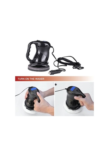 Besthome1 12v Otomobil Cila Makinesi - Abs Metal, 2.6m Kablolu, Siyah, Tüm Araçlar İçin