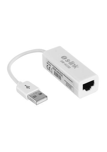 S-link Sw-kc30 Usb 2.0 To Rj45 Win10 Uyumlu Ethernet Çevirici