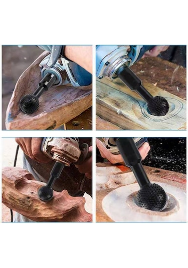 Singree Küresel Döner Freze Ucu - Ahşap Oyma, İşaretleme Ve Parlatma İçin 10mm/14mm Karbon Çelik