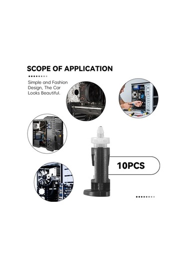 Ulzyvf Yönlü Soğutucuları Plastik Montaj Klipsi Intel İçin Cpu Cpu Adet 775 4 1155 10 Mz