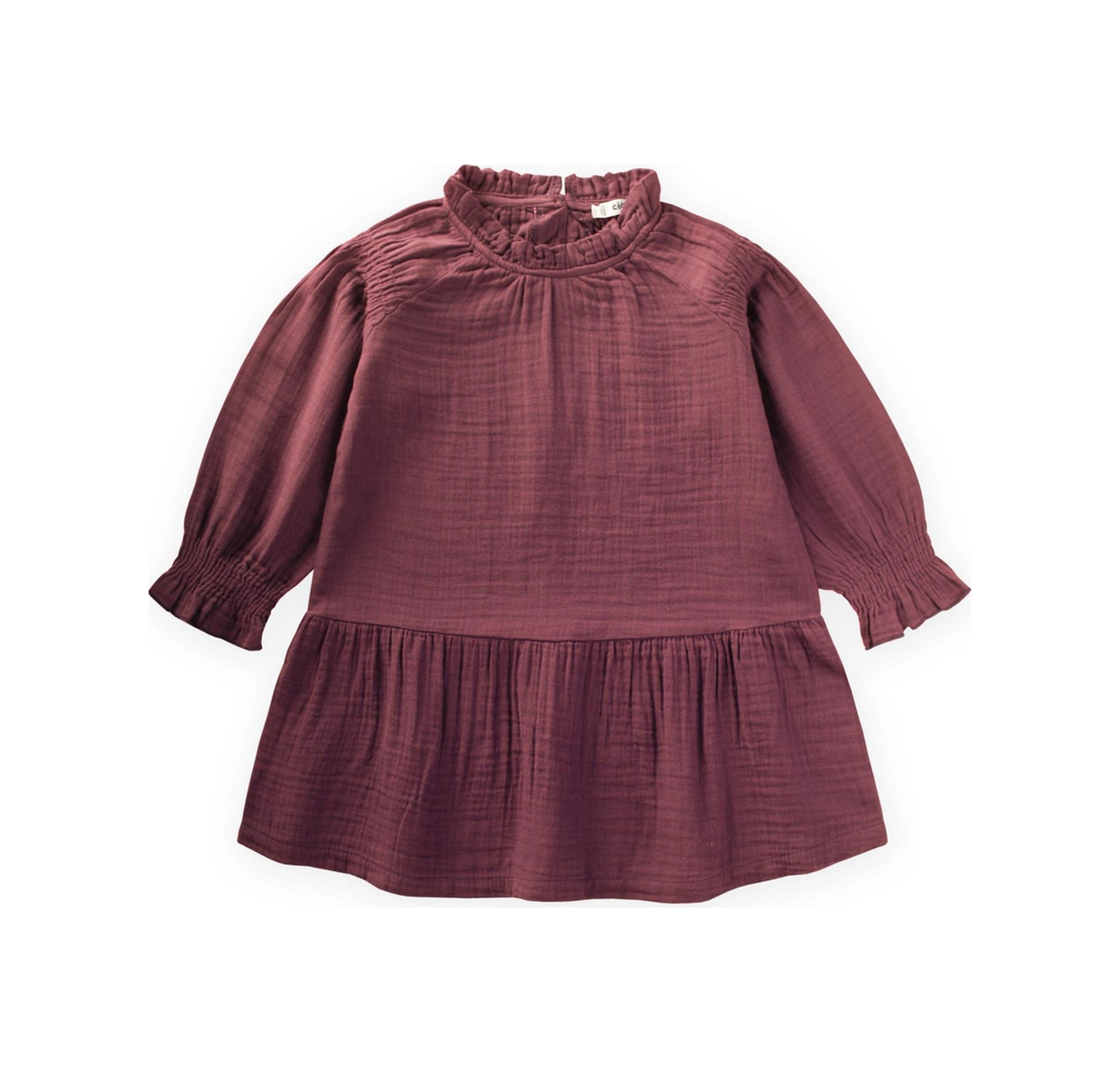 Elbise 2-10 Yaş Mürdüm MÜRDÜM