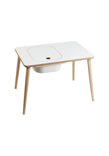 Miracle 3d Çocuk Oyun Etkinlik Çalışma Masası Tek Göz Aktivite Masası Beyaz