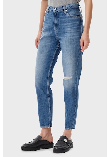 Calvin Klein Bayan Kot Pantolon J20j225140 1a4 Mavi Mavi